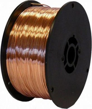 Проволока сварочная омедненная 0.8 мм (5 кг) ER70S-6, Deka