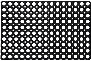 Коврик придверный 16 мм 40x60 см черный VORTEX
