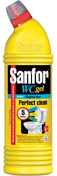 Средство чистящее Sanfor Wc Gel Морской бриз 750г