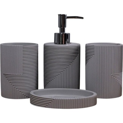 Стакан косметический Leeds песочный CASPIAN 90078