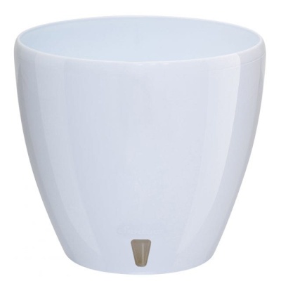 Горшок с дренажным картриджем 4 л DECO TWIN Белый