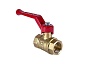 Кран шаровой латунный DeltaPro 1/2'' ВР/ВР рычаг VALFEX VF.214.LR1.012.DP