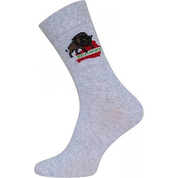 Носки мужские 2127 рис.506 св.серый меланж, Брестский чулочный комбинат