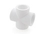 Крестовина полипропиленовая, 40 мм, белый, РосТурПласт