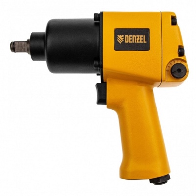 Пневмогайковерт ударный Denzel IW860 + набор головок