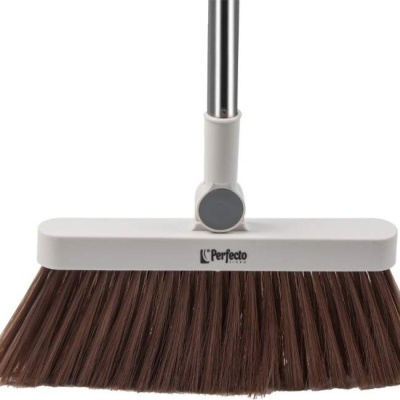 Набор для уборки Easy Grip щетка и совок с длинной ручкой PERFECTO LINEA 43-292783