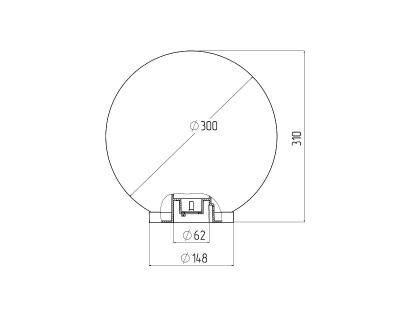 Светильник НТУ 01-100-301 УХЛ1.1 молочно-белый Свет