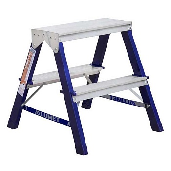 Стремянка 2 ступени ALUMET MD 8202