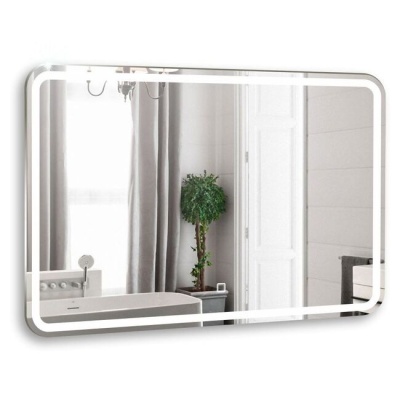 Зеркало Давид-S 80х55 см Silver Mirrors LED-00002738 (бегущая подсветка, сенсор, диммер)