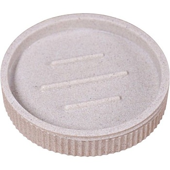 Мыльница Gloster бежевая CASPIAN 90083