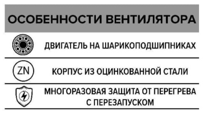 Вентилятор канальный центробежный MARS GDF d315 мм ERA PRO