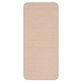 Коврик напольный Уютный Дом Соты 130 см бежевый Vilina 7113-001-beige