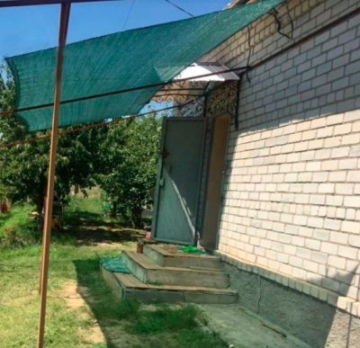 Сетка фасадная 2x20м темно-зеленая 55 г/м2 ХОЗАГРО