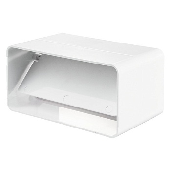 Соединитель плоский 110x55мм с обратным клапаном СЕМЬ ВЕТРОВ 5151