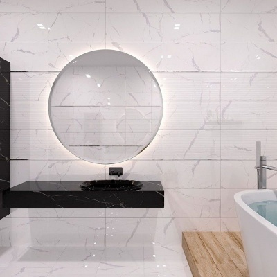 Декор для стен Statuario white 300x600 Березакерамика