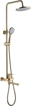 Душевая система со смесителем и тропическим душем L2480Y LEDEME 