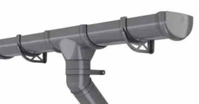 Колено Оптима 135 гр. (серый) 120/80 мм Технониколь