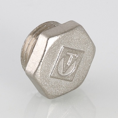 Заглушка латунная 1"х 25 мм с наружной резьбой, Valtec VTr.583.N.0006