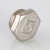 Заглушка латунная 1"х 25 мм с наружной резьбой, Valtec VTr.583.N.0006