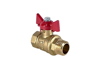 Кран шаровой латунный N/P59 для газа 1/2