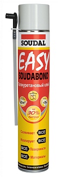 Клей полиуретановый Soudal Soudabond Easy, 750 мл