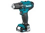 Дрель-шуруповерт аккумуляторная MAKITA DF 333 DWYE