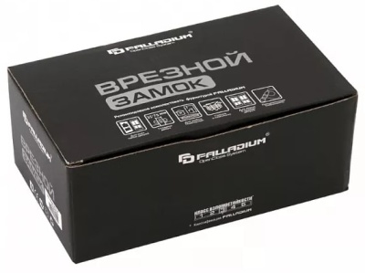 Замок врезной 460-25 CP L хром без цилиндра PALLADIUM