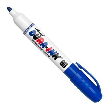 Маркер промышленный перманентный фетровый 96537 MARKAL DURA-INK 60 СИНИЙ