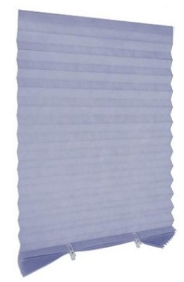 Штора-плиссе самоклеящиеся 60x180см Skandi, голубая