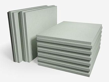 Плита гипсовая пазогребневая гидрофобизированная влагостойкая для перегородок 667x500x80мм (0.334 м2) Кнауф