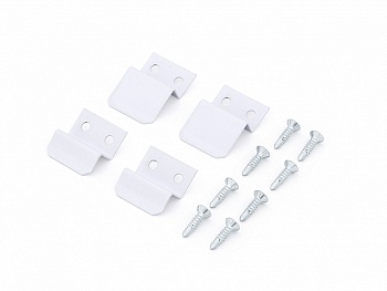 Крепление для москитной сетки метал.(4 шт.) белая, MS MET WW