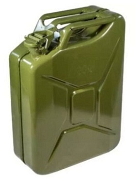 Канистра металлическая для технических жидкостей 10л, STAB