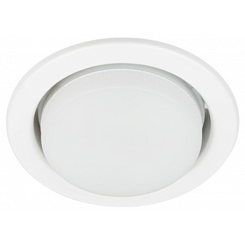 Светильник точечный под лампу Gx53, ЭРА KL35 WH /1 (к)