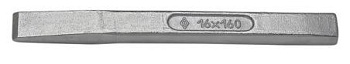 Зубило оцинкованное 160 х 16 мм, 18779, НИЗ