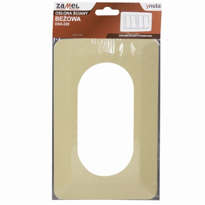 Рамка защитная 2-местная кремовая 130x200 мм OSX-220 Zamel
