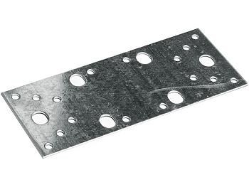 Пластина крепежная 90х200 мм KP белый цинк, STARFIX