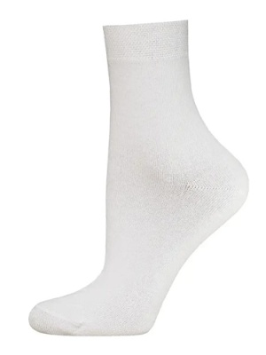 Носки женские 1100 рис.000, Брестский чулочный комбинат (р.27 белый)