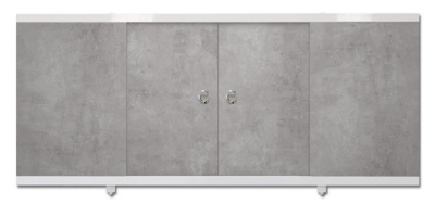 Экран под ванну Купе Бетон 1700 мм МетаКам