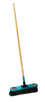 Щётка тротуарная 400 мм, деревянный черенок, 2483 FINLAND