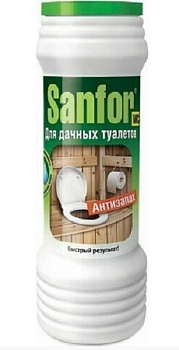 Чистящее средство Антизапах для дачных туалетов 400 гр, Sanfor