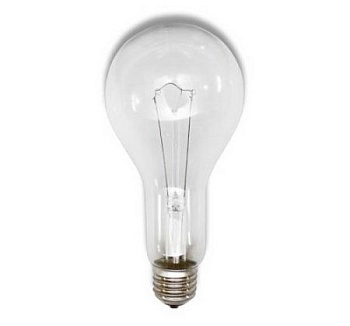 Лампа накаливания 200W (Т 230-200) А65 E27, термоизлучатель, 8102201