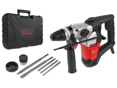 Перфоратор WORTEX RH 3231-1 в чемодане + 2 зубила 3 сверла