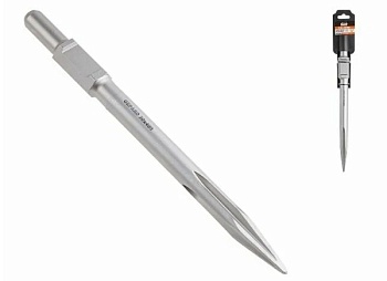 Зубило пиковое шестигранник 30 мм 400 мм GEPARD (GP0710-400)