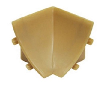 Внутренний угол для плинтуса столешницы Бежевый/012 Идеал