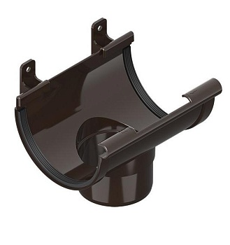 Сливная воронка 120 мм/80 мм (коричневый) Ines