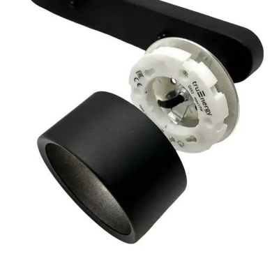 Светильник точечный MODERN d82 под 2 лампы GX53 черный TruEnergy 21464