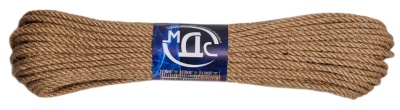 Шпагат джутовый крученый 4мм 40 метров МДС