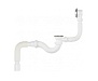 Сифон для ванны с выпуском и переливом 40x40/50 V155-30-MR Aquant Standart