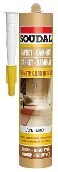 Герметик акриловый для паркета 280 мл Дуб Soudal