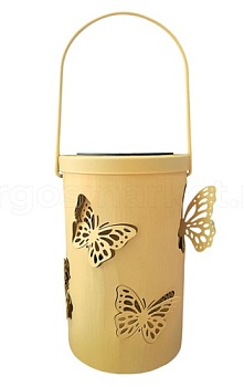 Фонарь садовый светодиодный проекционный на солнечной батарее Баттерфляй, Чудесный Сад 642